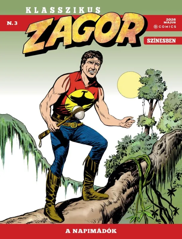 Azonnali szállítás KLASSZIKUS ZAGOR SZÍNESBEN 3. - A NAPIMÁDÓK